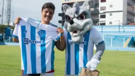 Moisés Bastos Leão ganhou do Paysandu a camisa oficial para a temporada 2023