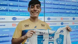 Andrés d'Agostino é apresentado no Paysandu