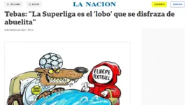 A publicação foi destaque no jornal espanhol "La Nacion"