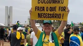 Ex-assessor do senador Zequinha Marinho, o pecuarista Luciano Guedes marca presença constante em Brasil e no acampamento em frente ao QG do Exército.