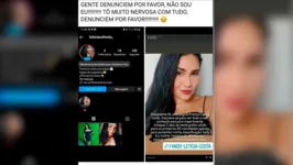 Assim que foi informada sobre o golpe, a pedagoga Letícia Costa procurou alertar seus seguidores no Instagram.