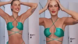 Yasmin Brunet causou com vídeo onde aparece usando um micro biquíni; veja!