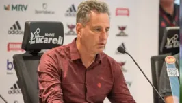 Rodolfo Landim é o atual presidente do Flamengo