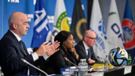 O presidente da FIFA, Gianni Infantino, está em Ruanda com os conselheiros da organização