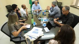A proposta de um termo de cooperação entre a Acnur e Prefeitura de Belém foi entregue à administração municipal, para aprofundar o trabalho que já vem sendo realizado em benefício da população refugiada e migrante no município