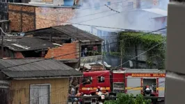 Até o momento, a informação é de uma casa atingida