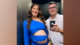 Claudia Raia e o marido, Jarbas Homem de Melo