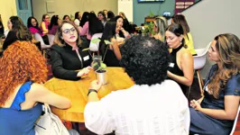 As mulheres conheceram o grupo e participaram de dinâmicas para aprimorar as técnicas recebidas de networking e negócios