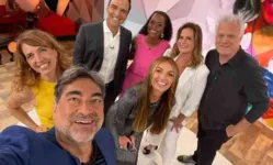 Apresentador registrou e publicou encontro com atuais e antigos apresentadores do Fantástico