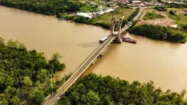 A ponte Enéas Martins, a ponte de Outeiro, recebeu uma sequência de melhorias nos últimos meses