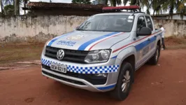 A Polícia Militar realiza diligências em Portel para localizar Joelisson de Souza, o Capilé, suspeito de furtar a arma do guarda municipal, logo após o acidente.