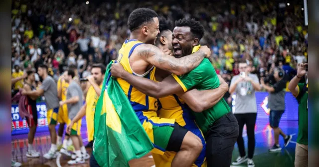Imagem ilustrativa da notícia Brasil vence EUA e se classifica a Copa do Mundo de Basquete