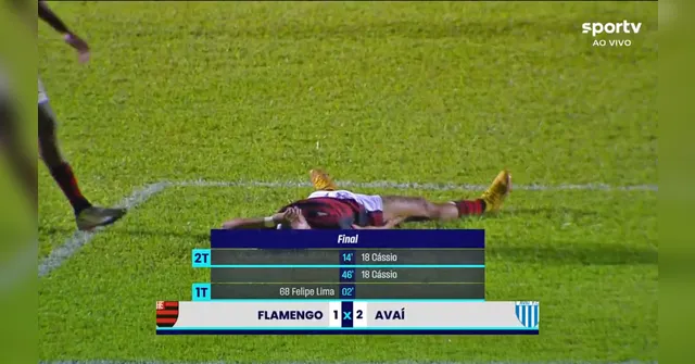 Imagem ilustrativa da notícia Flamengo leva a virada e é eliminado da Copinha pelo Avaí