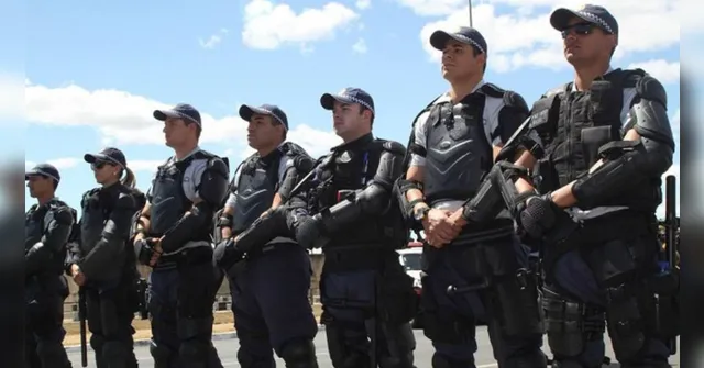 Imagem ilustrativa da notícia PMs de dez Estados e 500 da Força Nacional defendem Brasília