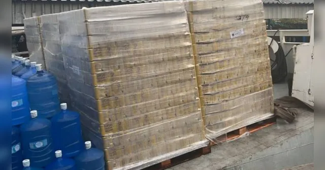 Imagem ilustrativa da notícia 35 mil latas de cerveja são apreendidas em porto no Pará