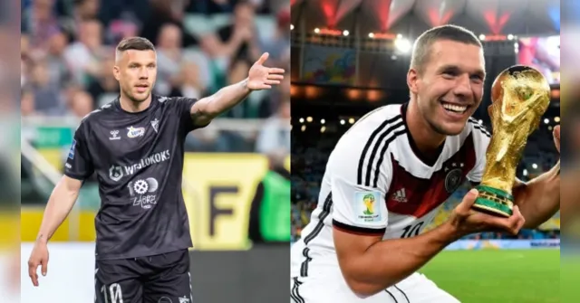Imagem ilustrativa da notícia Vídeo: Podolski é expulso do próprio torneio de caridade 