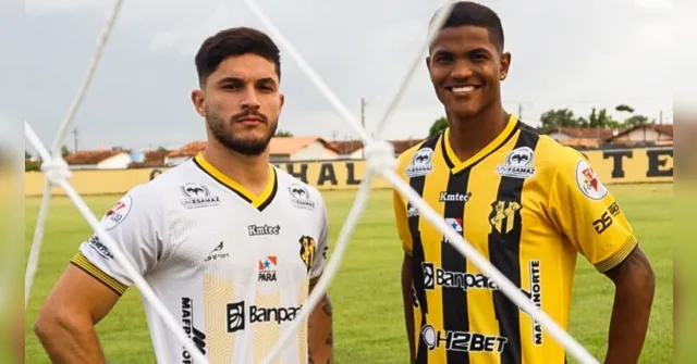 Imagem ilustrativa da notícia Com homenagem a Pelé, Castanhal lança novo uniforme