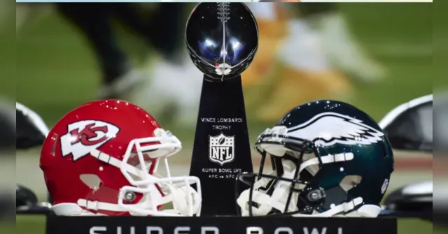 Imagem ilustrativa da notícia NFL: Chiefs x Eagles disputam o Super Bowl neste domingo 