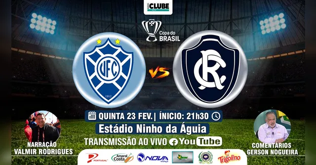 Imagem ilustrativa da notícia Tem Jogo no DOL e na Clube: ouça Vitória-ES x Remo