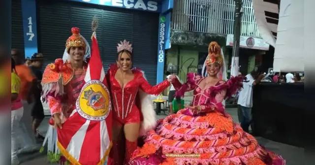 Imagem ilustrativa da notícia Enredo sobre Valéria Paiva consagra a Boêmios da Vila Famosa