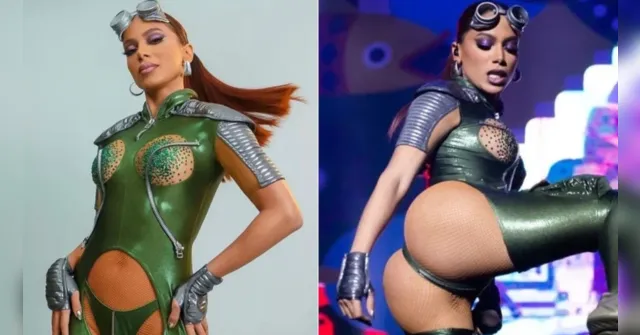 Imagem ilustrativa da notícia Anitta faz show com febre em SP e passa carnaval "na seca" 