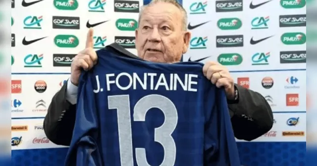 Imagem ilustrativa da notícia Fontaine fez, em uma Copa, os mesmos 13 gols de Messi em 5