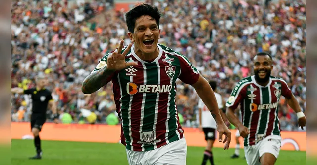 Imagem ilustrativa da notícia Fluminense vence com direito a hat-trick de German Cano