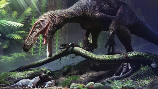 Imagem ilustrativa da notícia Ossos ocos explicariam gigantismo e voo de dinossauros