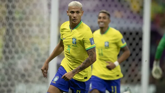 Imagem ilustrativa da notícia Golaço de Richarlison na Copa é finalista do prêmio Puskas