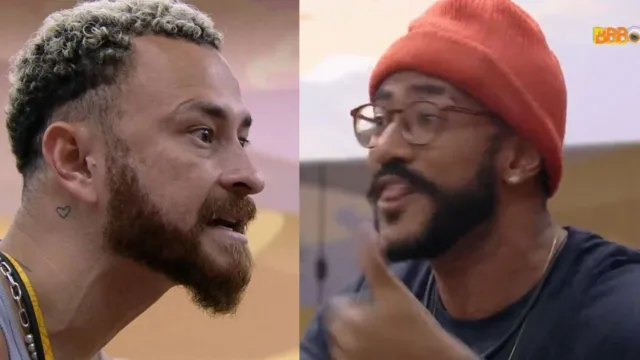 Imagem ilustrativa da notícia Vídeo: Fred e Ricardo protagonizam barraco com gritos no BBB