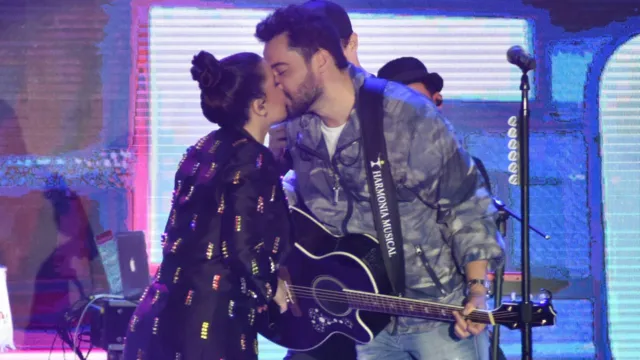 Imagem ilustrativa da notícia Maiara e Fernando se beijam e reatam romance pela 11ª vez