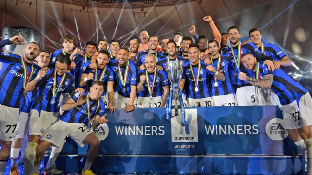 Imagem ilustrativa da notícia Inter vence o Milan e conquista a Supercopa da Itália