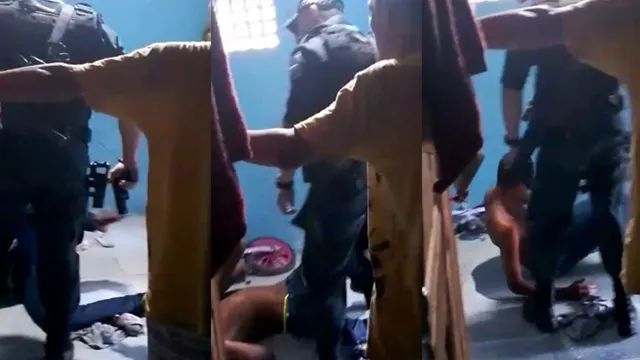 Imagem ilustrativa da notícia Vídeo: PMs são filmados agredindo suspeito no Barreiro