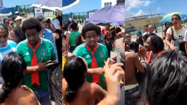 Imagem ilustrativa da notícia Vídeo: fãs do RBD brigam na fila de ingressos para show