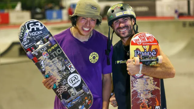 Imagem ilustrativa da notícia Brasil coloca dois atletas no pódio do Mundial de skate park