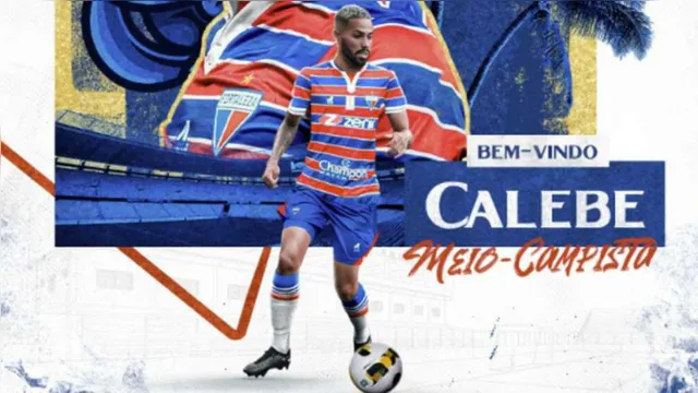 Imagem ilustrativa da notícia Fortaleza anuncia contratação do meia Calebe, ex-Atlético-MG