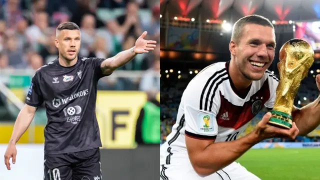 Imagem ilustrativa da notícia Vídeo: Podolski é expulso do próprio torneio de caridade 