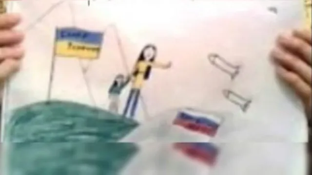 Imagem ilustrativa da notícia Criança de 13 anos é presa após desenho em apoio à Ucrânia