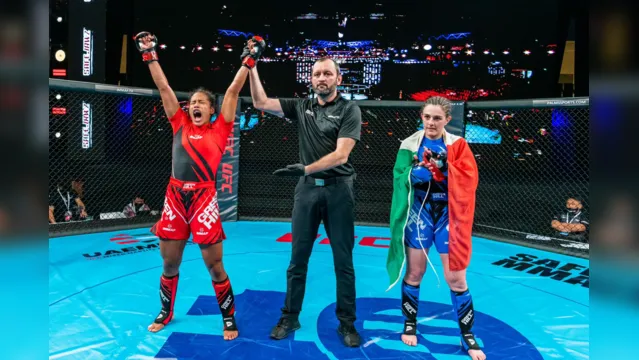 Imagem ilustrativa da notícia Campeã de taekwondo, paraense faz transição para o MMA