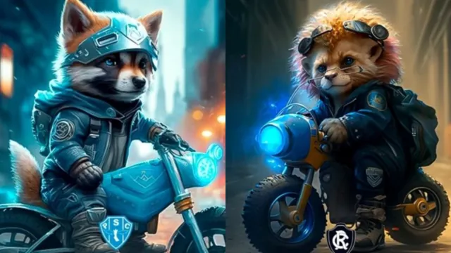 Imagem ilustrativa da notícia Mascotes do Parazão bebês; veja a criação de designer!