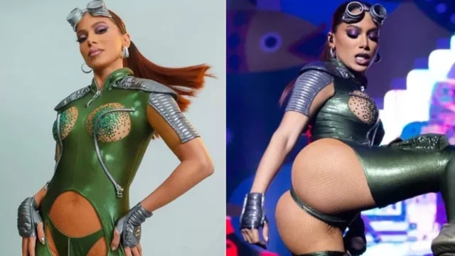 Imagem ilustrativa da notícia Anitta faz show com febre em SP e passa carnaval "na seca" 