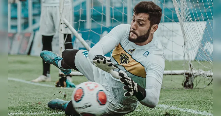 Imagem ilustrativa da notícia Recuperado, Thiago Coelho está confirmado no gol do Paysandu