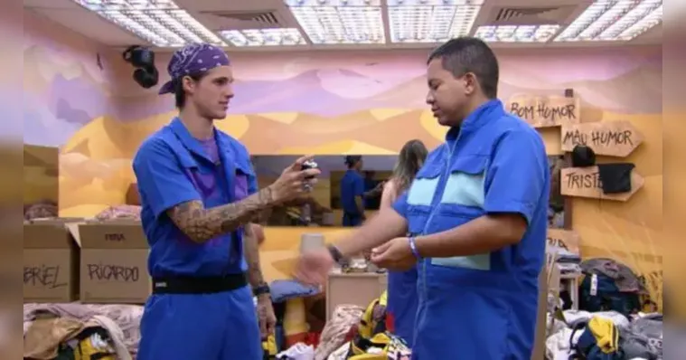 Imagem ilustrativa da notícia Vídeo: Gabriel chama Bruno de "Penélope Gordosa" no BBB 23