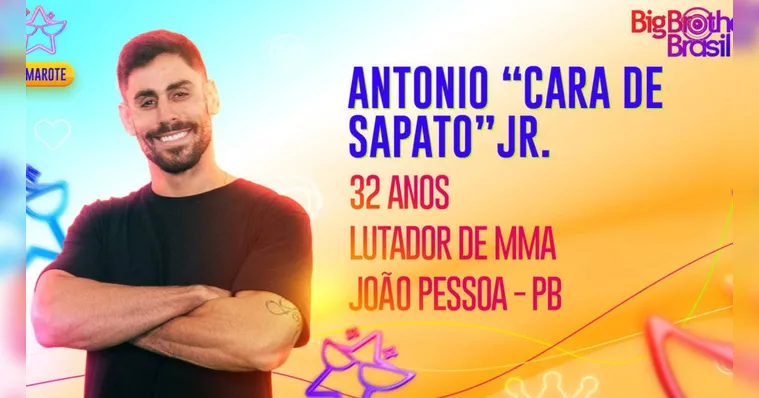 Imagem ilustrativa da notícia 'Cara de Sapato', do BBB 23, é amigo de Neymar e Medina