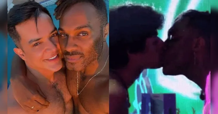 Imagem ilustrativa da notícia BBB: marido reage a beijo de Fred e Gabriel durante a festa