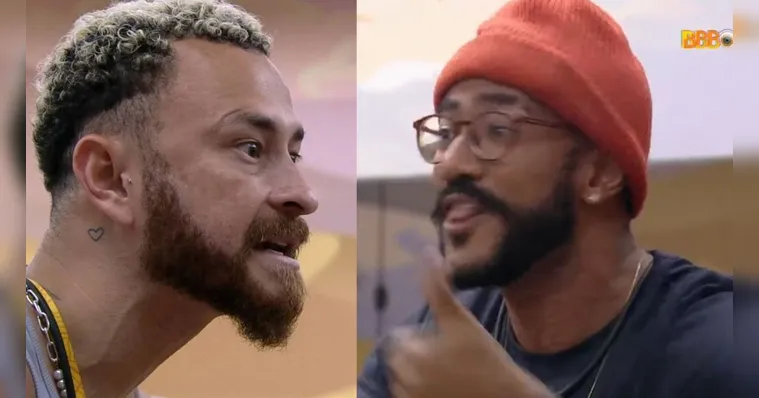 Imagem ilustrativa da notícia Vídeo: Fred e Ricardo protagonizam barraco com gritos no BBB