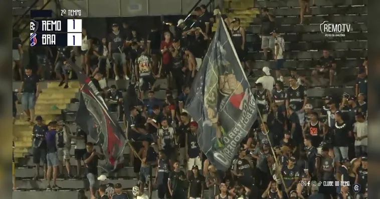 Imagem ilustrativa da notícia Sob protestos, Remo é vaiado novamente após empate