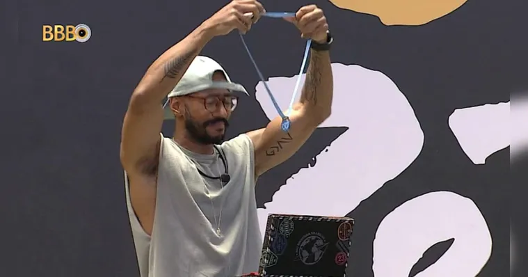Imagem ilustrativa da notícia BBB: Ricardo vence prova do anjo e coloca o líder no monstro