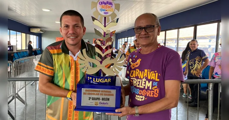 Imagem ilustrativa da notícia Guardiões do Samba da Pedreira é campeão do terceiro grupo