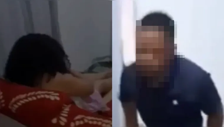 Imagem ilustrativa da notícia Vídeo: mulher flagra marido com outra após voltar de culto